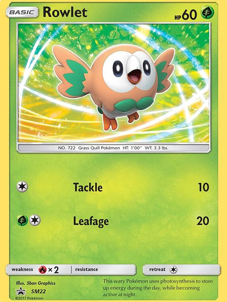 Rowlet #SM22 1