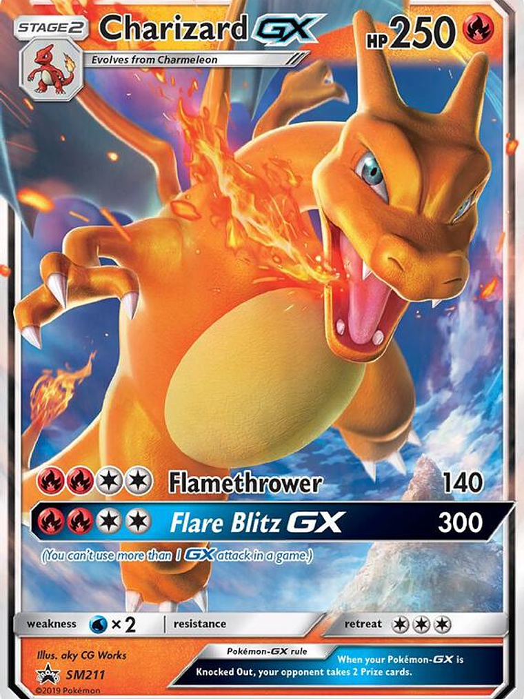 Charizard GX #SM211 1