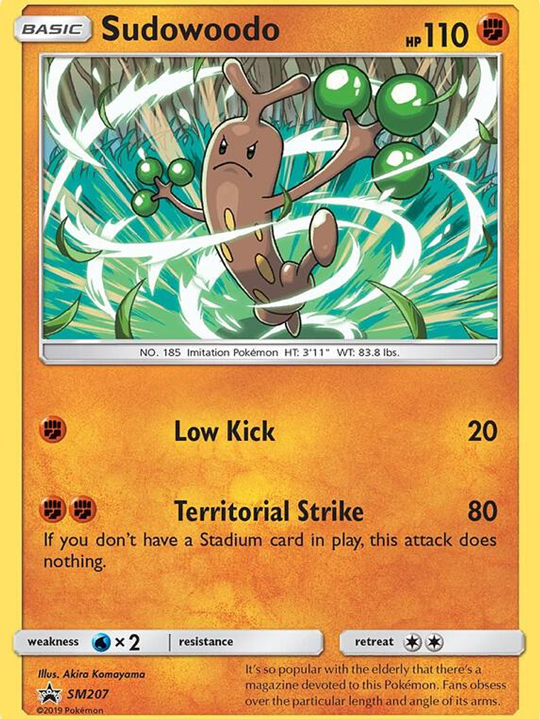 Sudowoodo #SM207 1