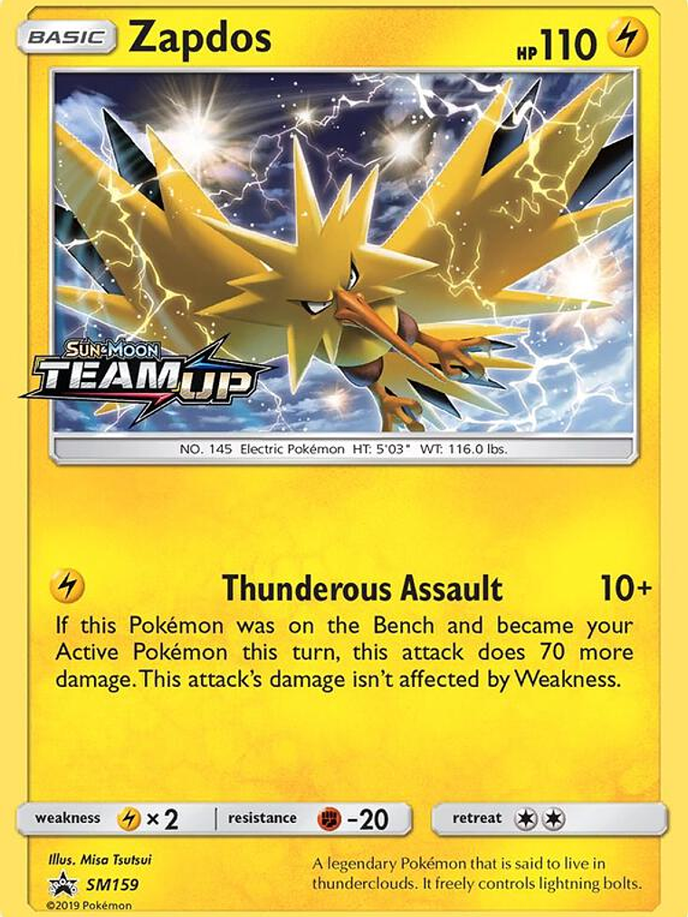 Zapdos #SM159 1