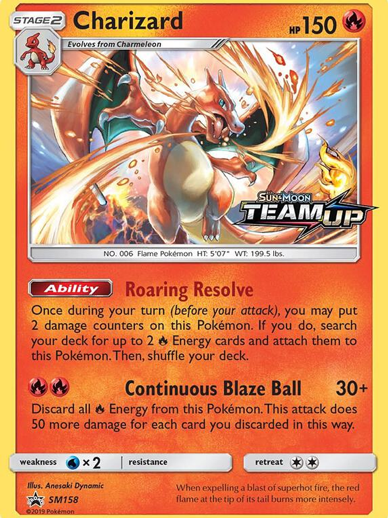 Charizard #SM158 1