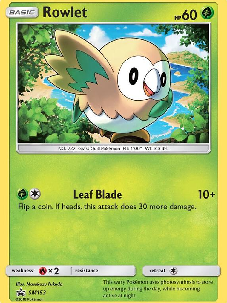Rowlet #SM153 1
