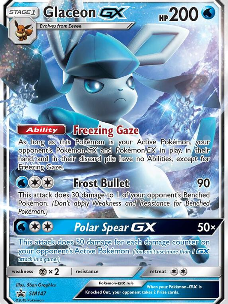Glaceon GX #SM147 1