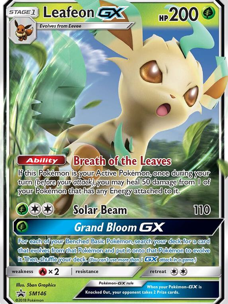 Leafeon GX #SM146 1