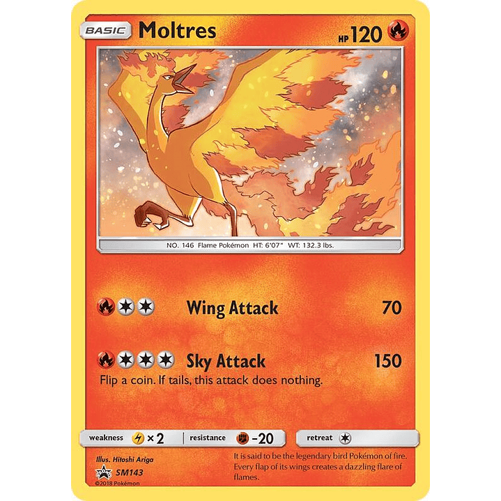 Moltres #SM143 1