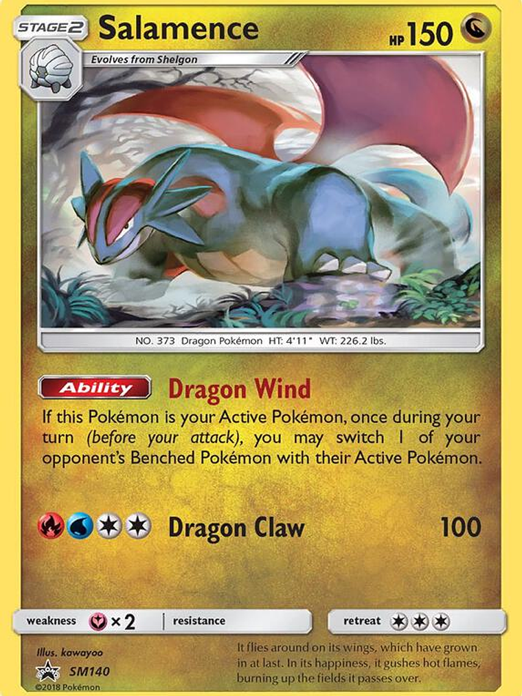 Salamence #SM140 1