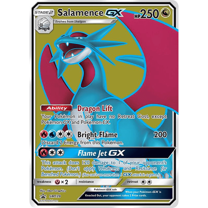 Salamence GX #SM139 1