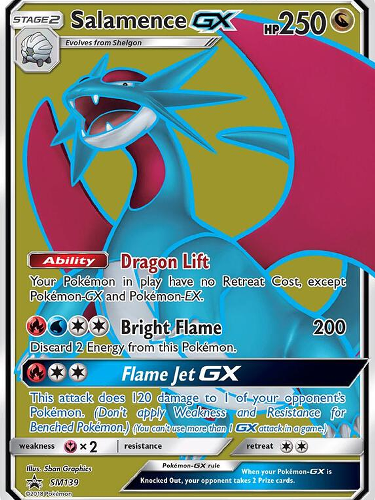 Salamence GX #SM139 1