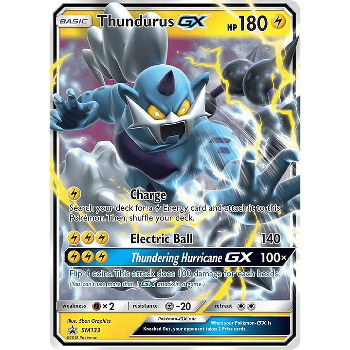 Thundurus GX #SM133 1