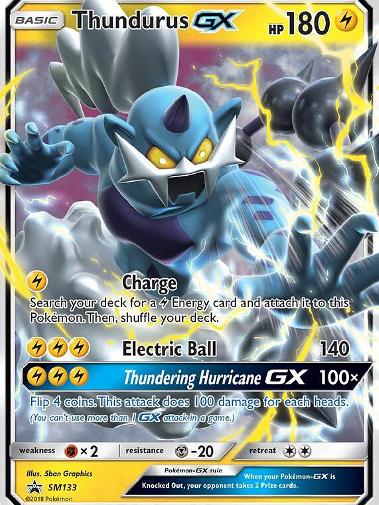 Thundurus GX #SM133 1