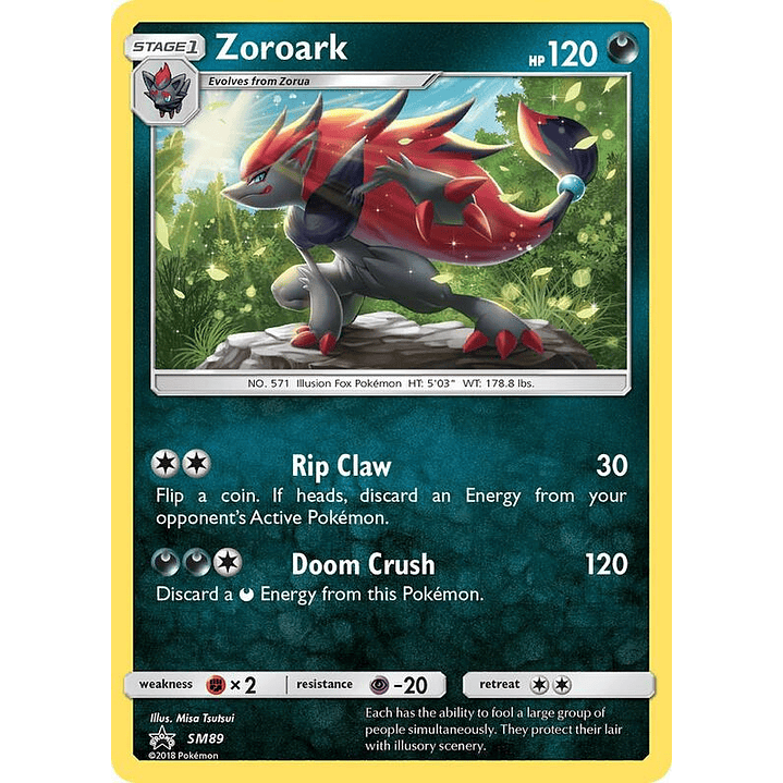 Zoroark #SM89 1