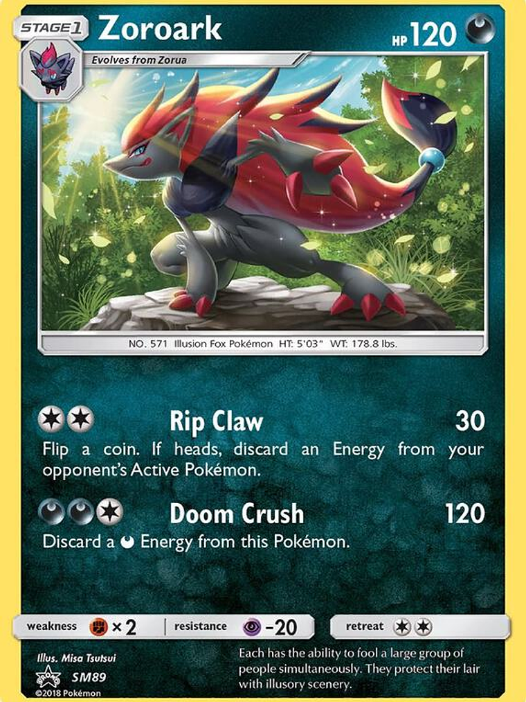 Zoroark #SM89 1