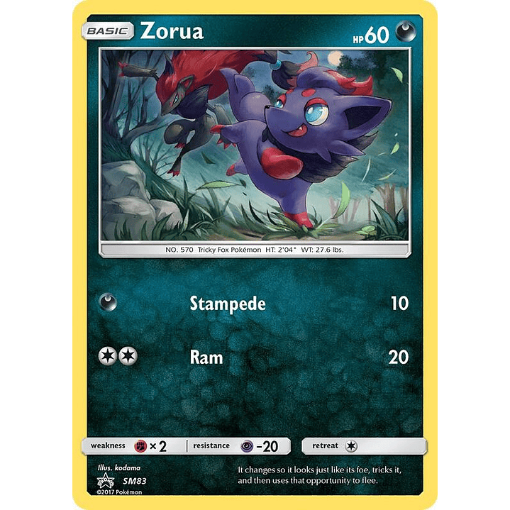 Zorua #SM83 1