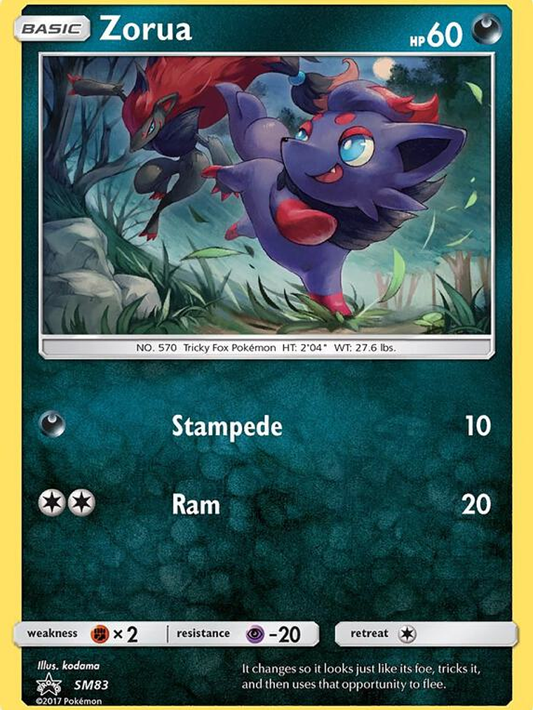 Zorua #SM83 1