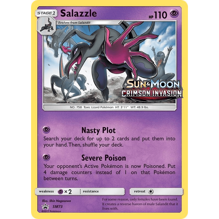 Salazzle #SM73 1