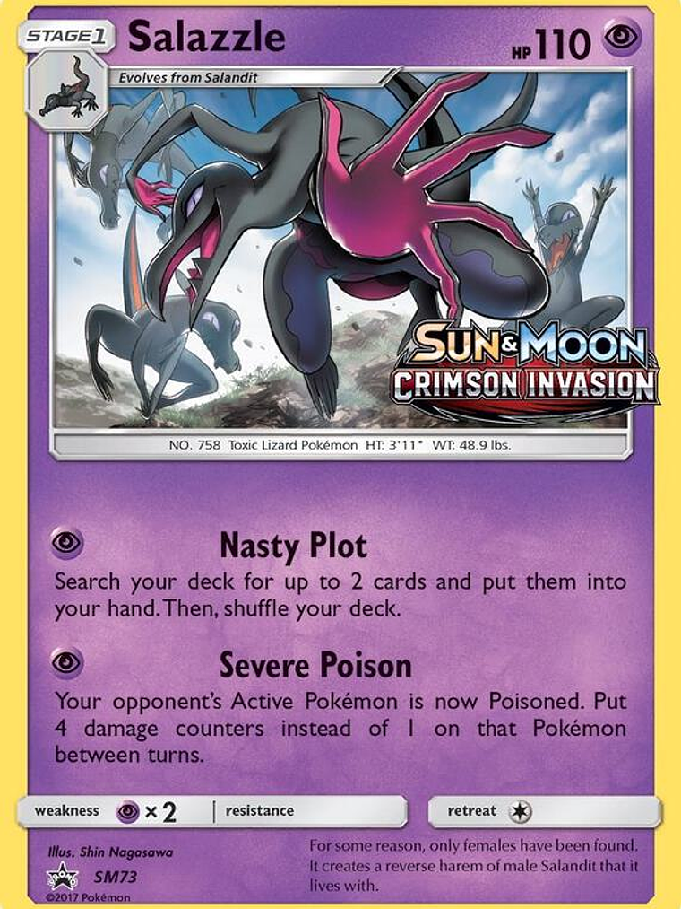 Salazzle #SM73 1
