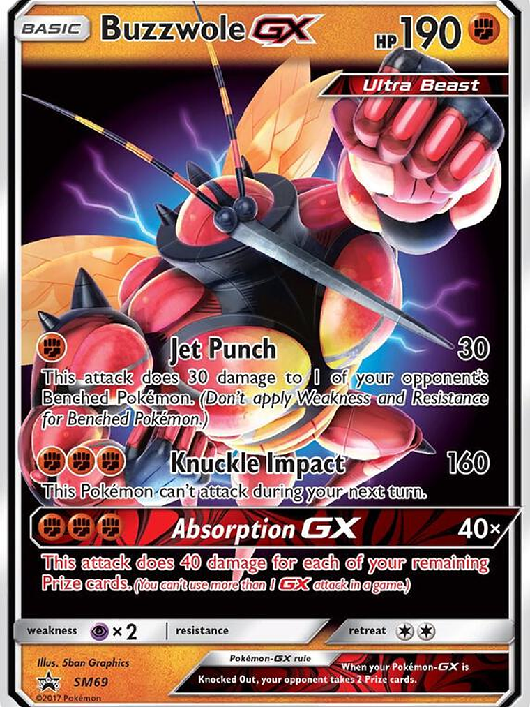Buzzwole GX #SM69 1