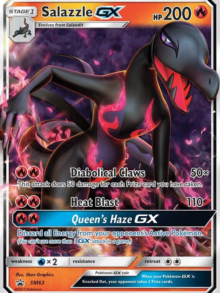 Salazzle GX #SM63 1