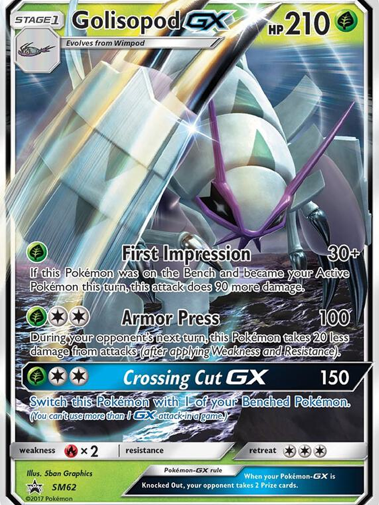 Golisopod GX #SM62 1