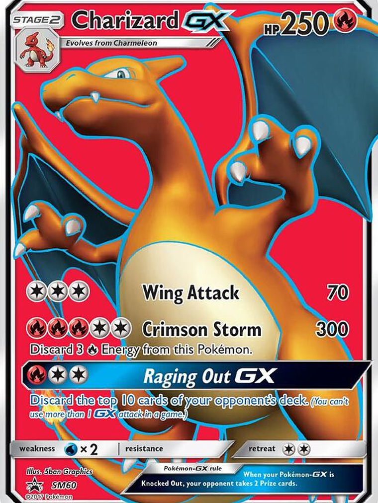 Charizard GX #SM60 1