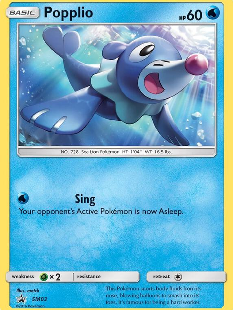 Popplio #SM03 1