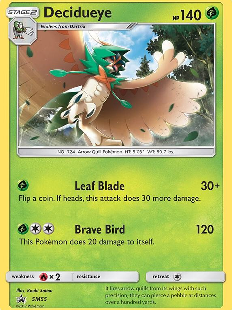 Decidueye #SM55 1