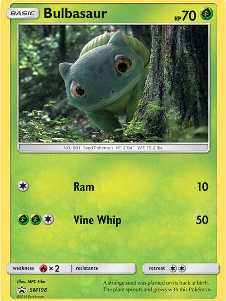 Bulbasaur #SM198 1