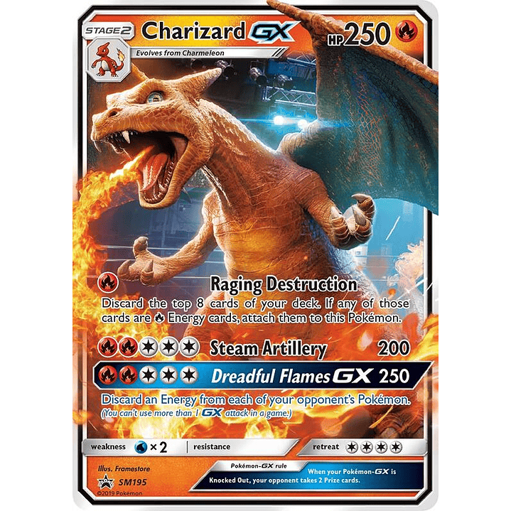 Charizard GX #SM195 1