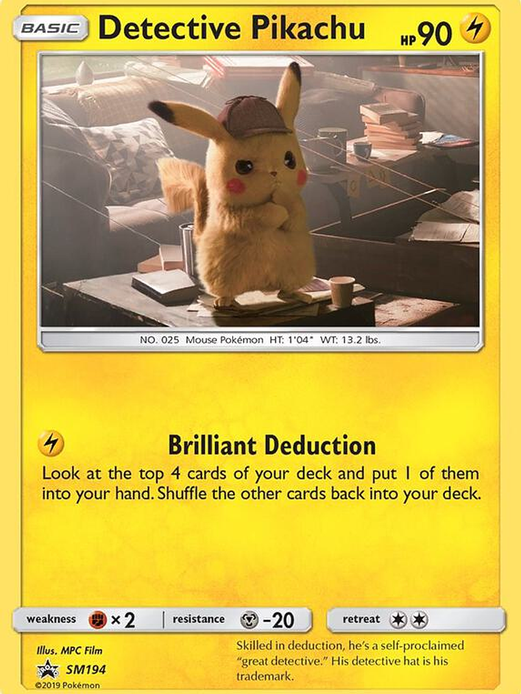 Detective Pikachu #SM194 1