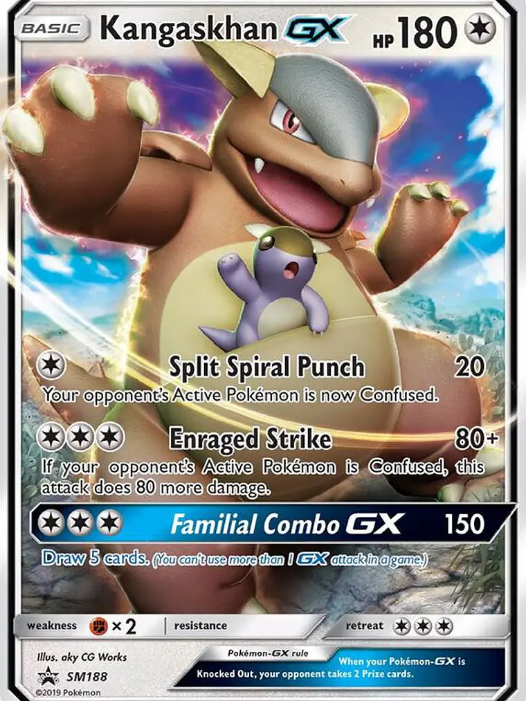 Kangaskhan GX #SM188 1