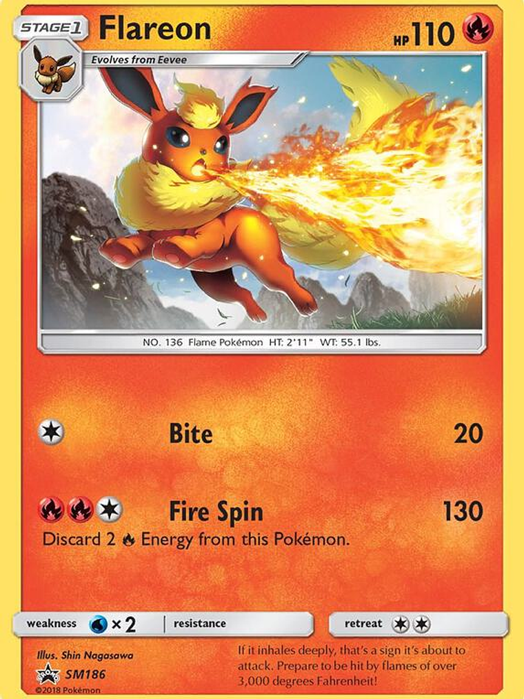 Flareon #SM186 1