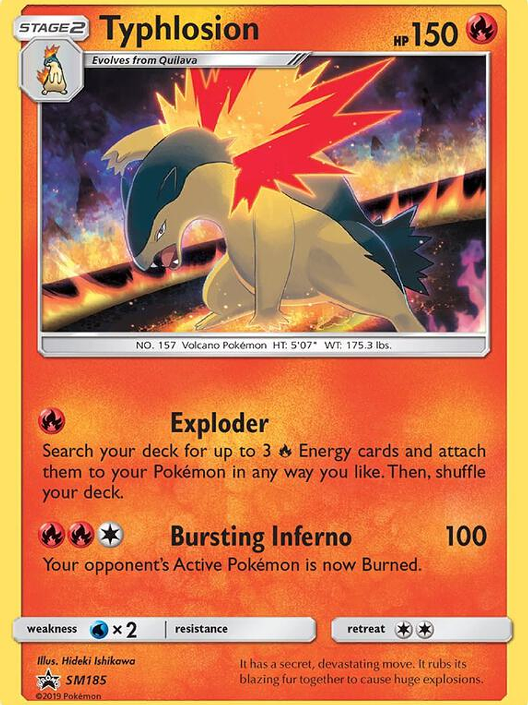 Typhlosion #SM185 1