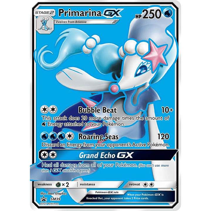 Primarina GX #SM39 1
