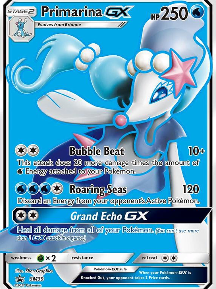 Primarina GX #SM39 1
