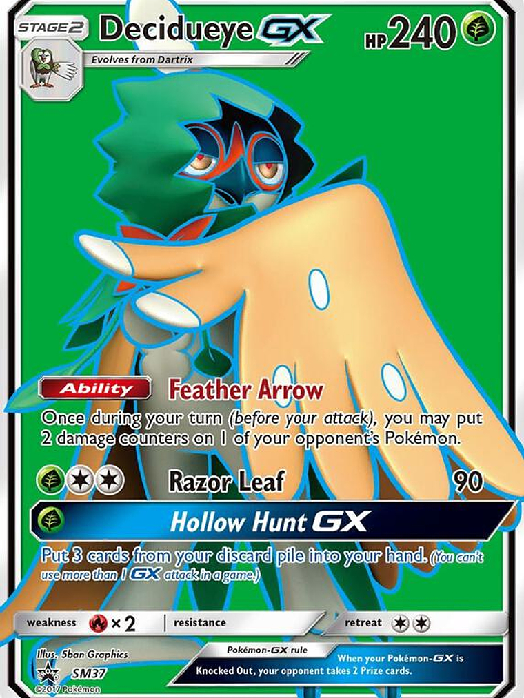 Decidueye GX #SM37 1