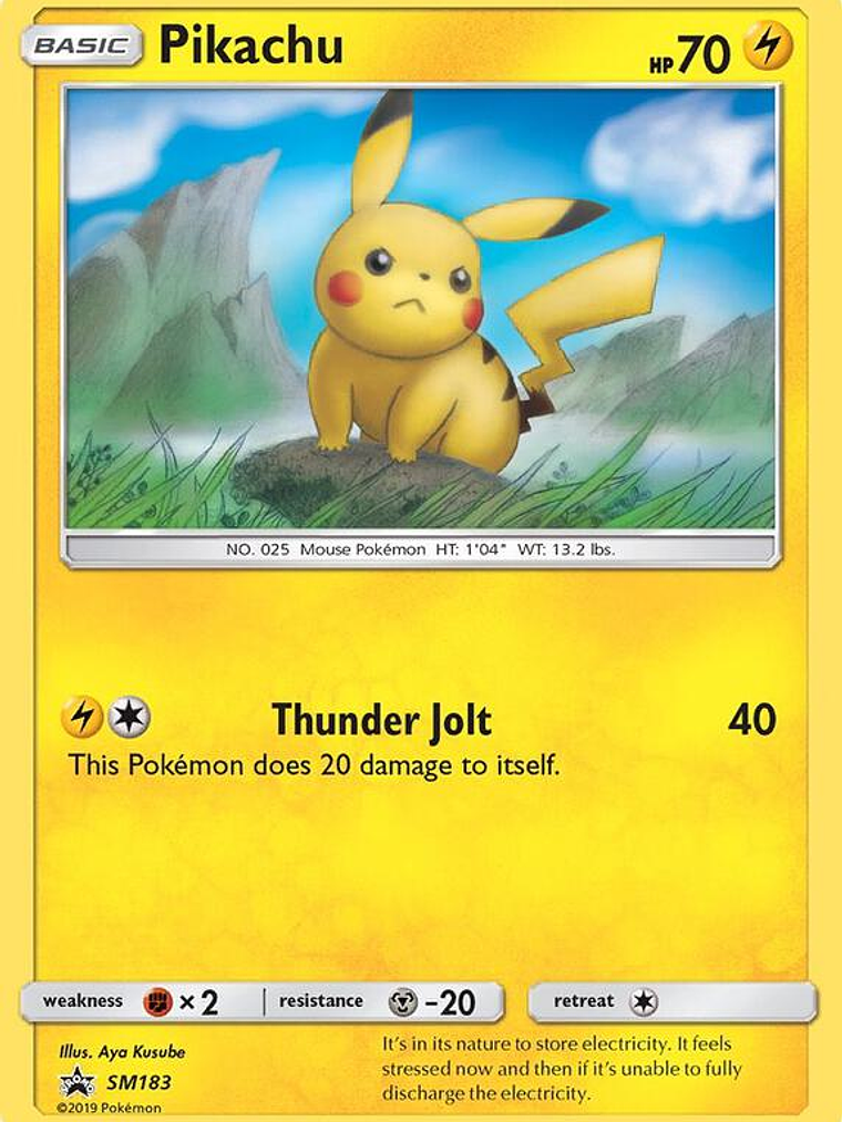 Pikachu #SM183 1