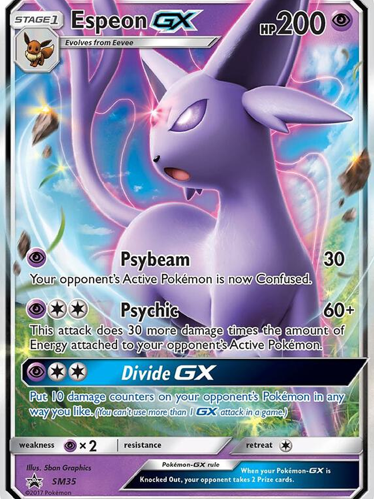 Espeon GX #SM35 1