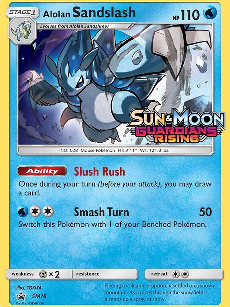 Alolan Sandslash #SM18 1