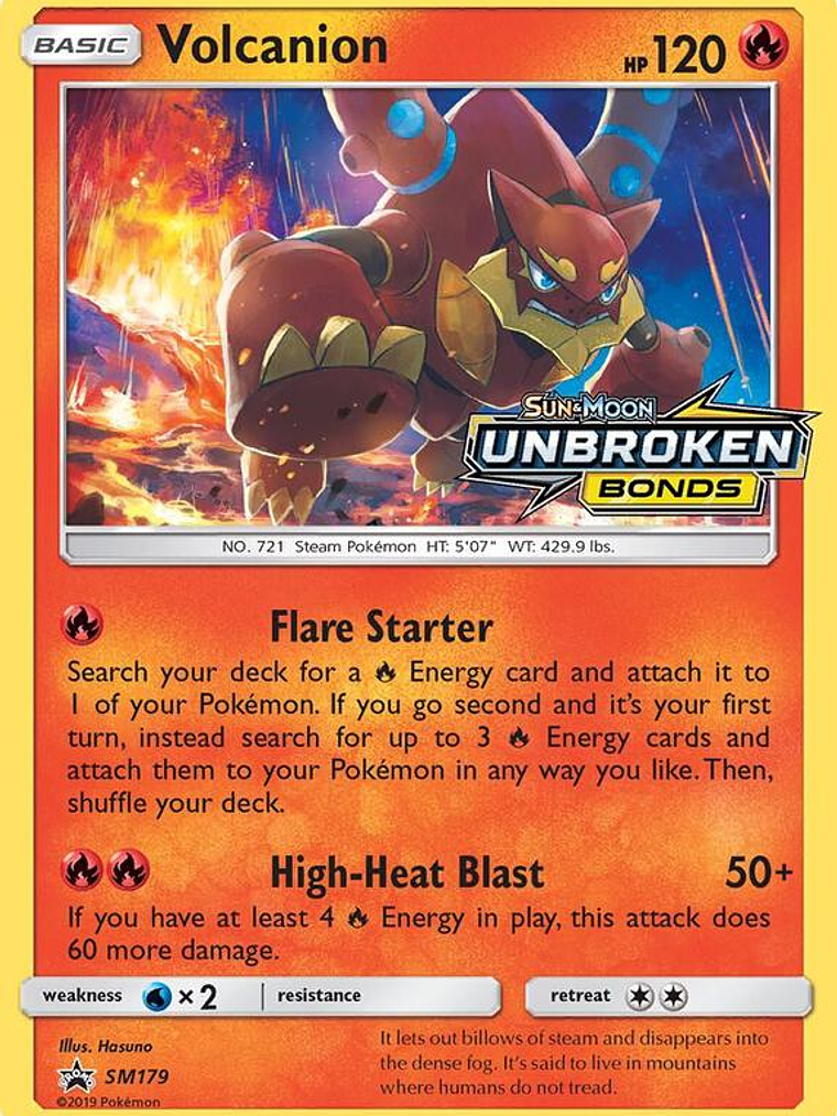 Volcanion #SM179 1