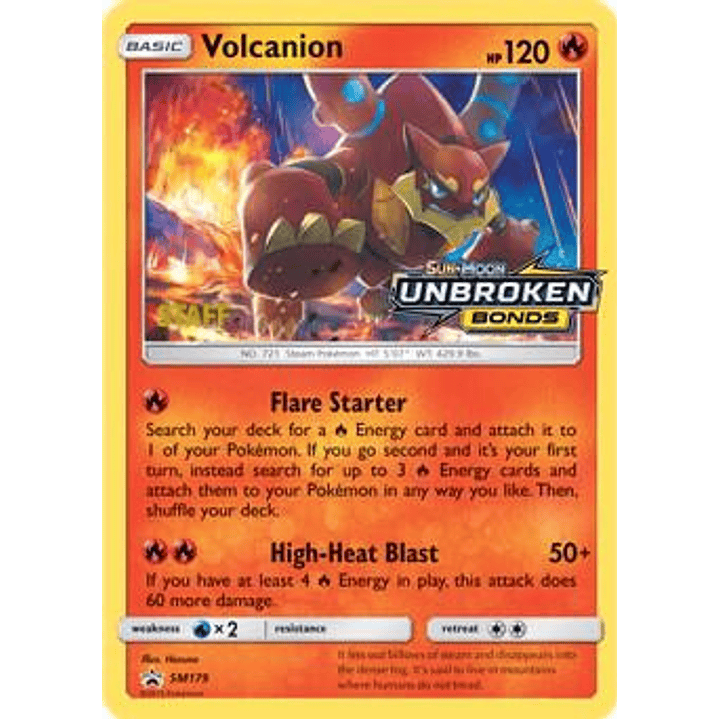 Volcanion #SM179 1