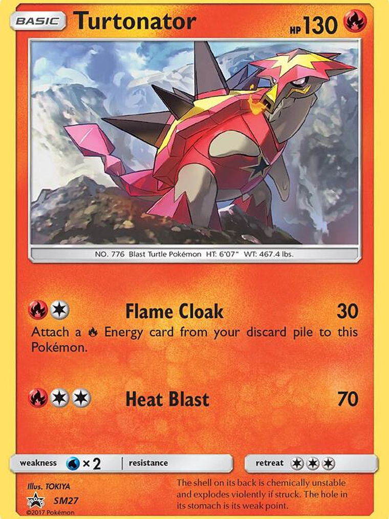 Turtonator #SM27 1