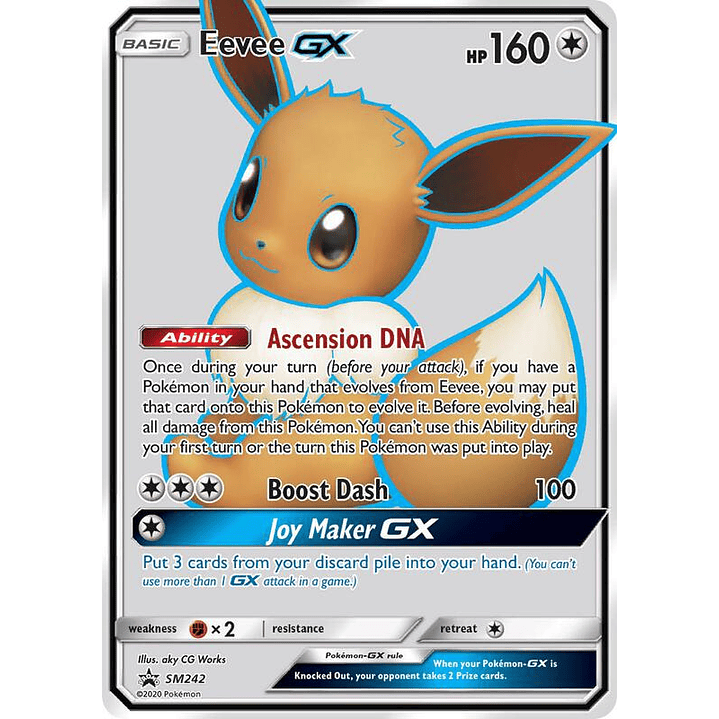 Eevee GX #SM242 1