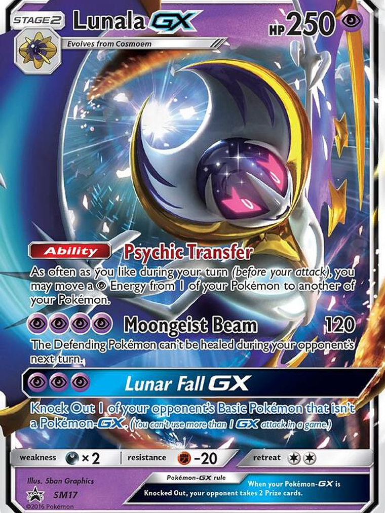 Lunala GX #SM17 1