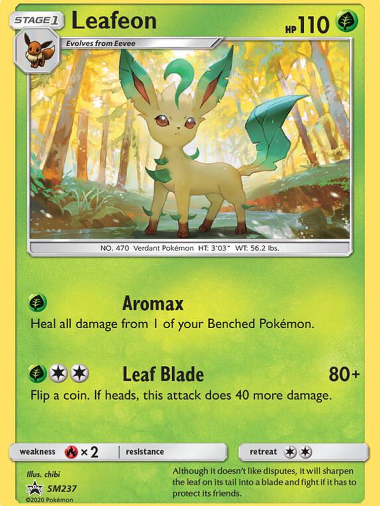 Leafeon #SM237 1