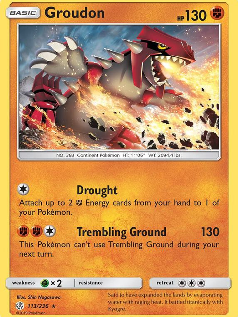 Groudon #113 1