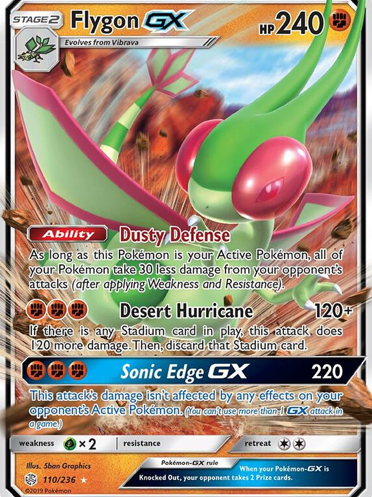 Flygon GX #110 1