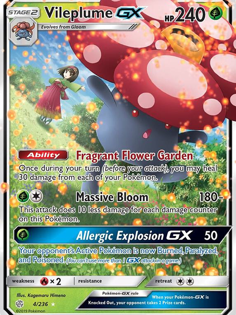Vileplume GX #4 1