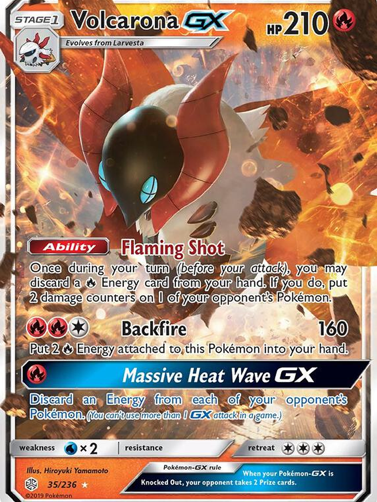 Volcarona GX #35 1