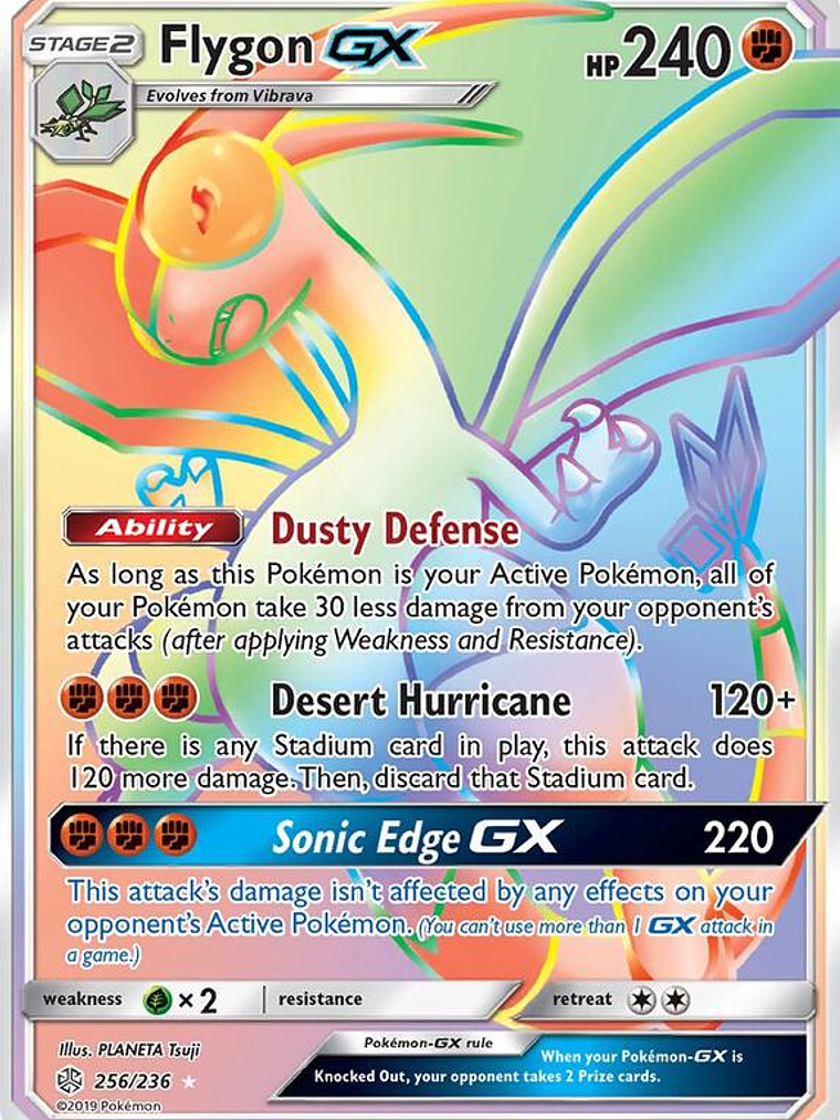 Flygon GX #256 1