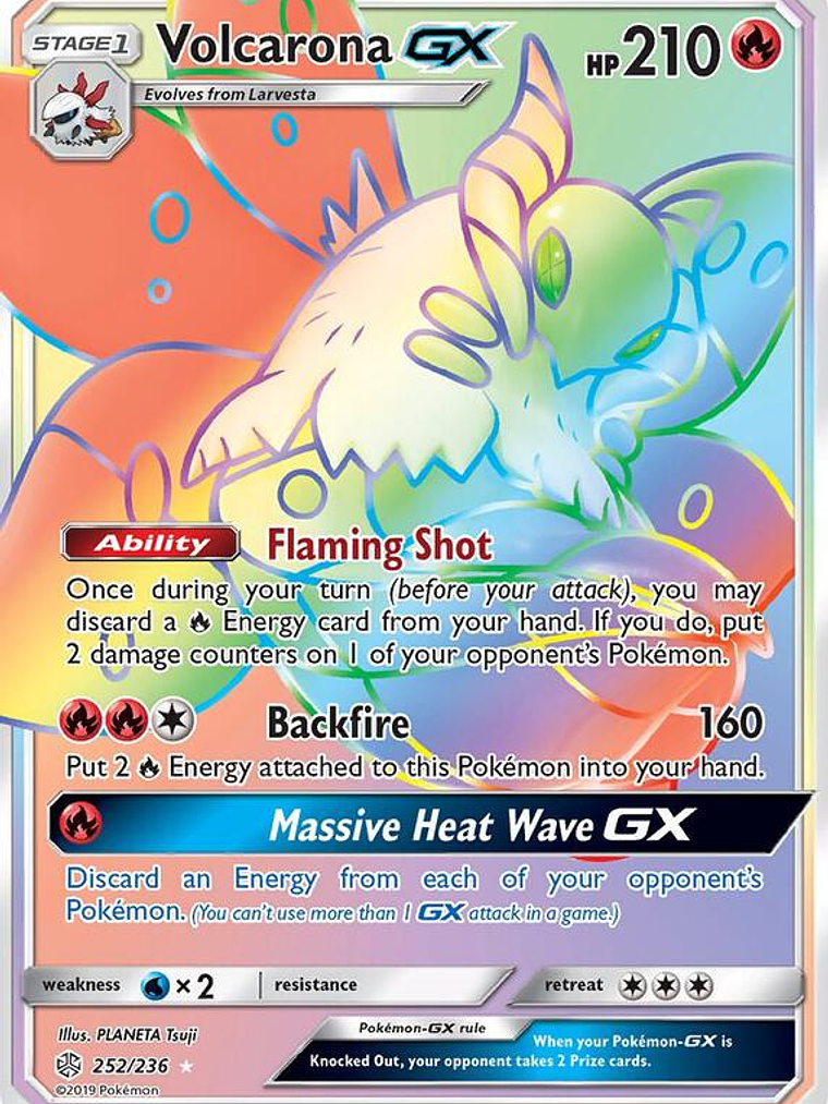 Volcarona GX #252 1